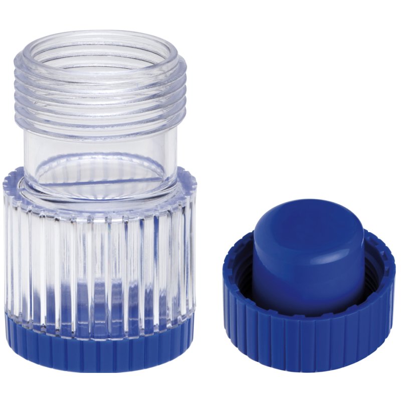 Eerste hulpset tafelmodel, blauw/transparant